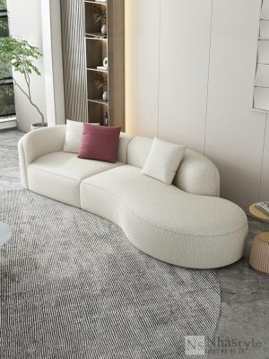 Sofa Minimalist Vải Tuyết