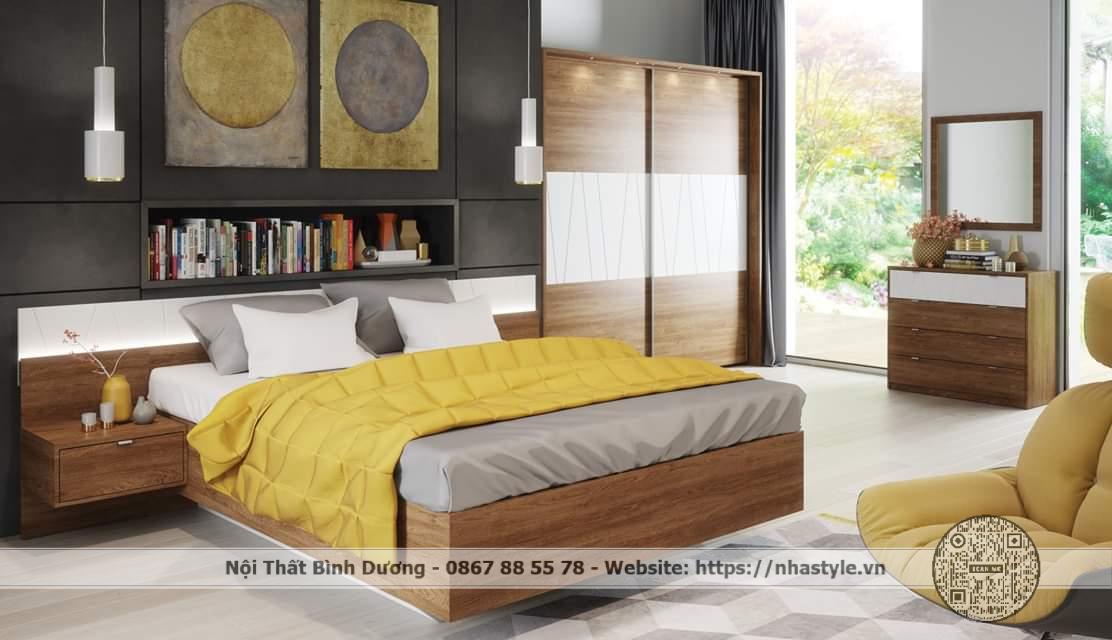 Bộ Phòng Ngủ Gỗ An Cường 026S
