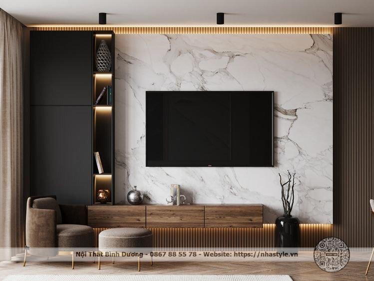 Kệ Tivi Treo Tường 037S