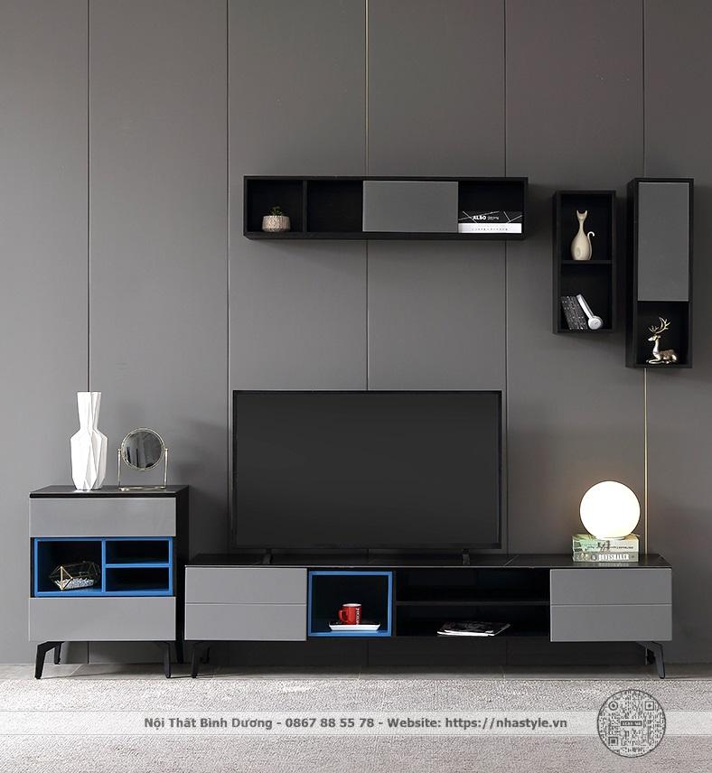 Combo kệ Tivi và bàn trà 003S