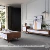 Combo kệ Tivi và bàn trà 009S