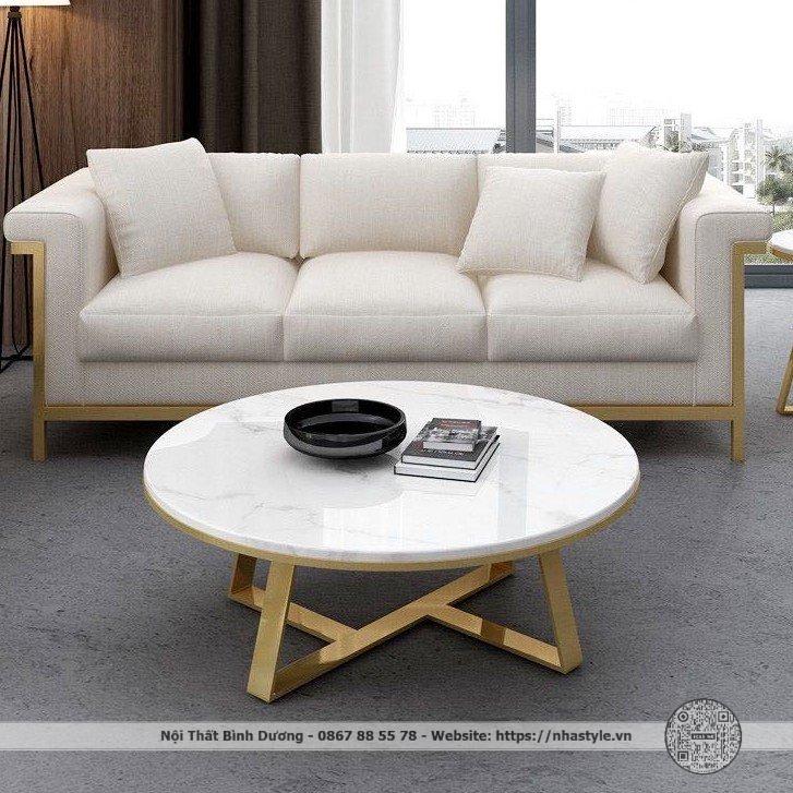 Bàn sofa mặt đá 030S