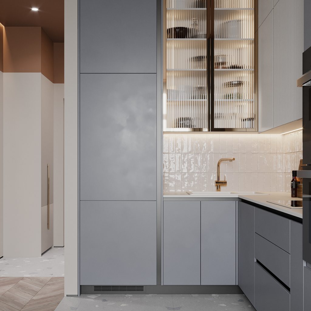 thiết kế thi công nội thất nhà bếp