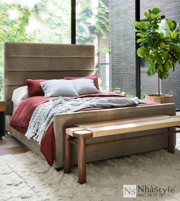 Giường Bọc Nệm Khuyến Mãi 1007S