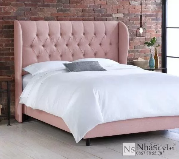 Giường Bọc Nệm Khuyến Mãi 1009S