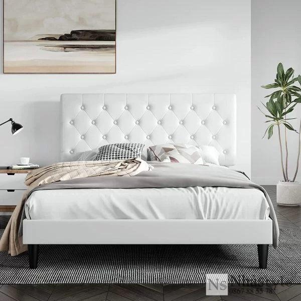 Giường Bọc Nệm Khuyến Mãi 1012S