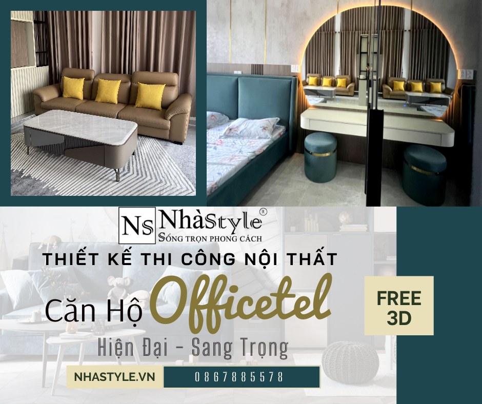 Căn Hộ Officetel Uyên Hưng - Hoàn Thiện Nội Thất Căn Hộ Tân Uyên, Bình Dương