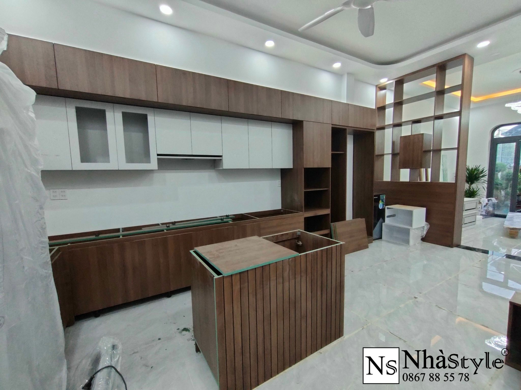 Hoàn Thiện Thi Công Khu Vực Bếp - Nhà Phố Thủ Dầu Một