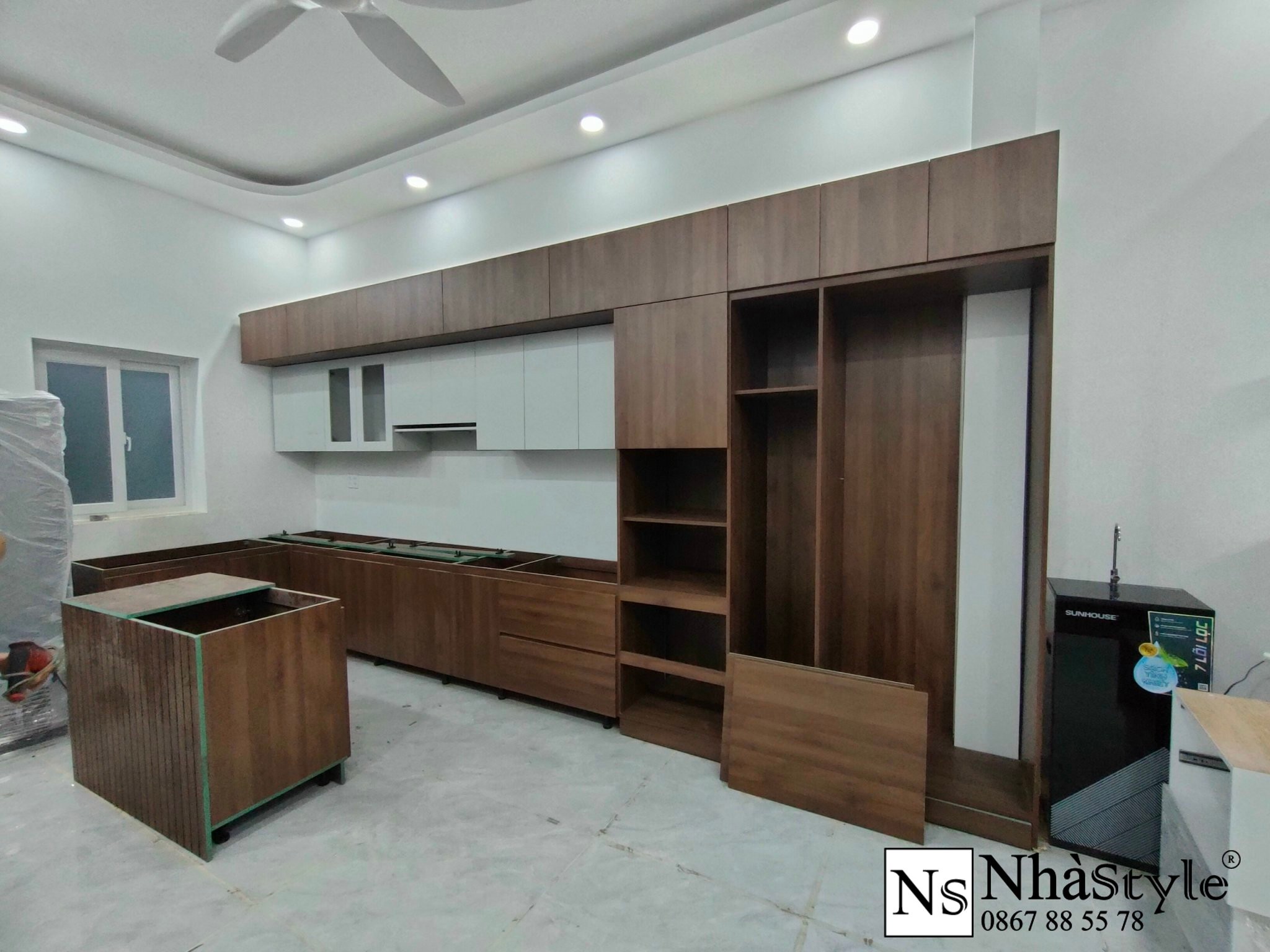 Hoàn Thiện Thi Công Khu Vực Bếp - Nhà Phố Thủ Dầu Một