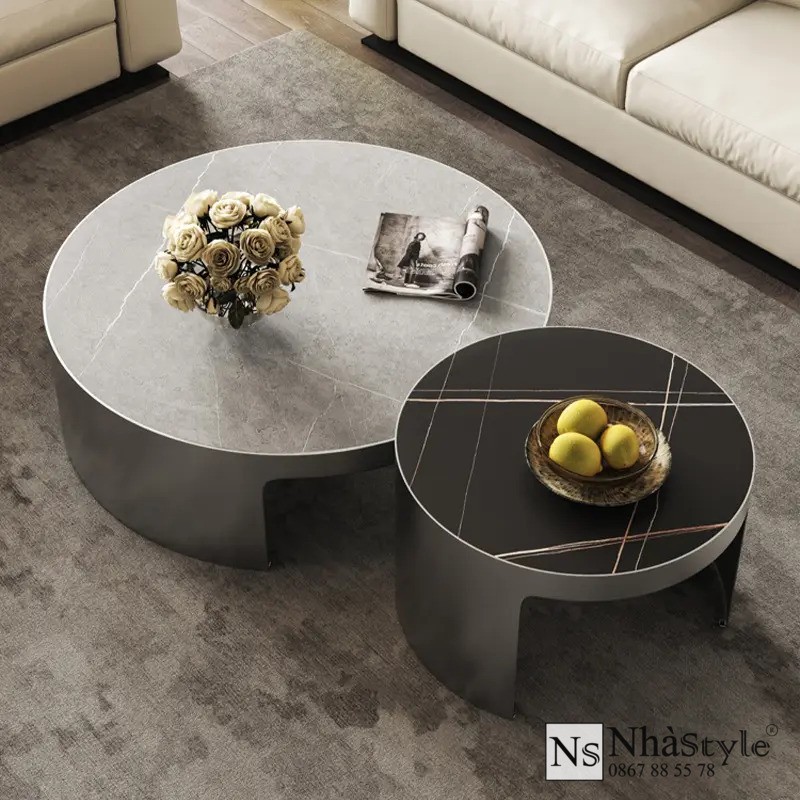 Bàn Sofa Tròn 035S (1)