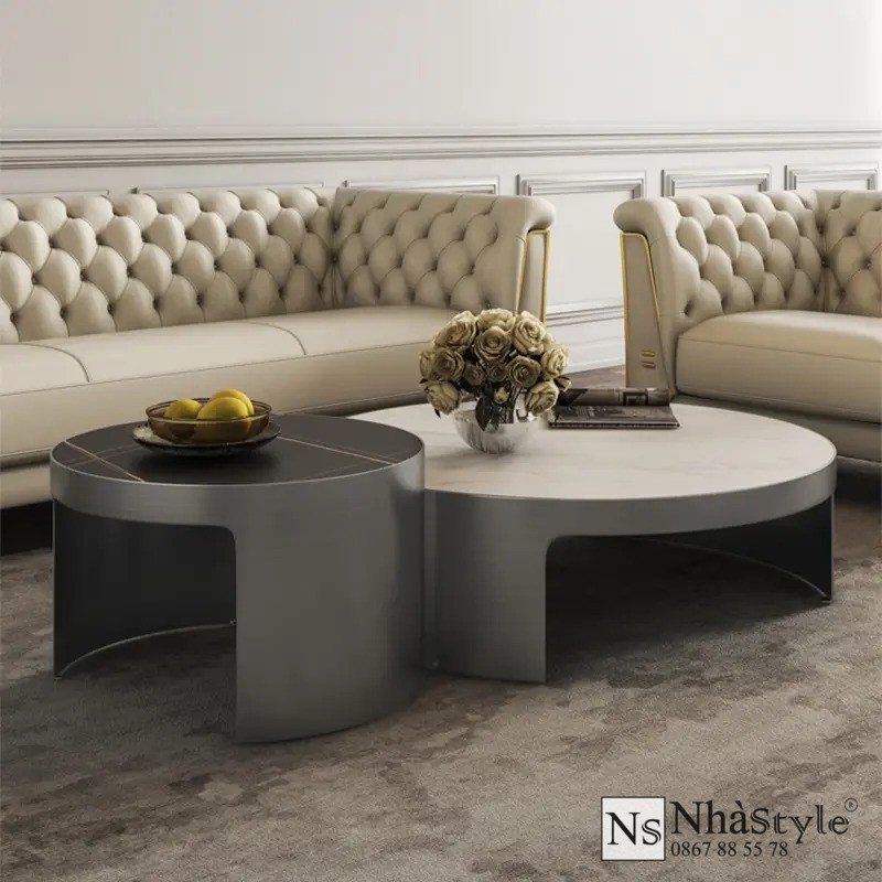 Bàn Sofa Tròn 035S (2)