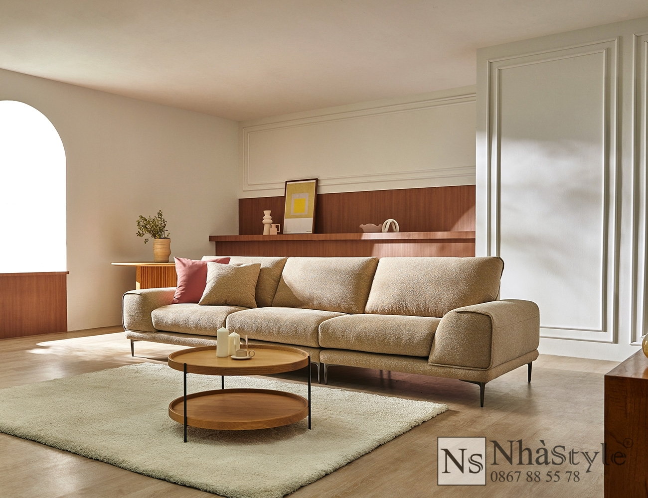 sofa vải