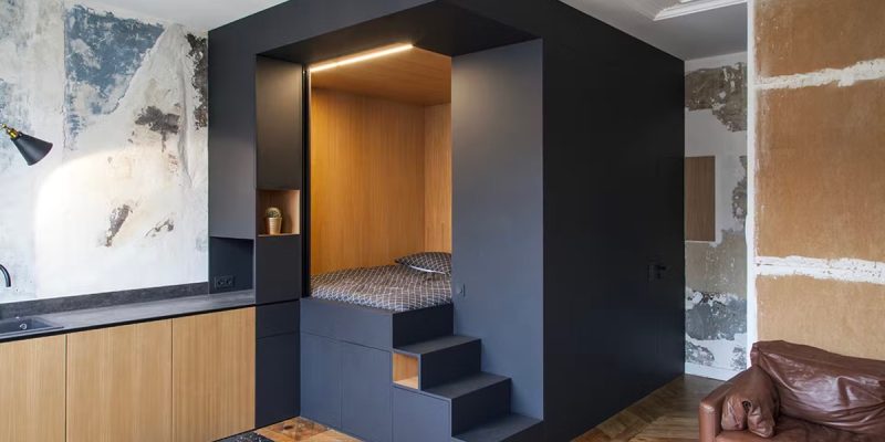 The studio sleep cube - giường khối hình hộp studio