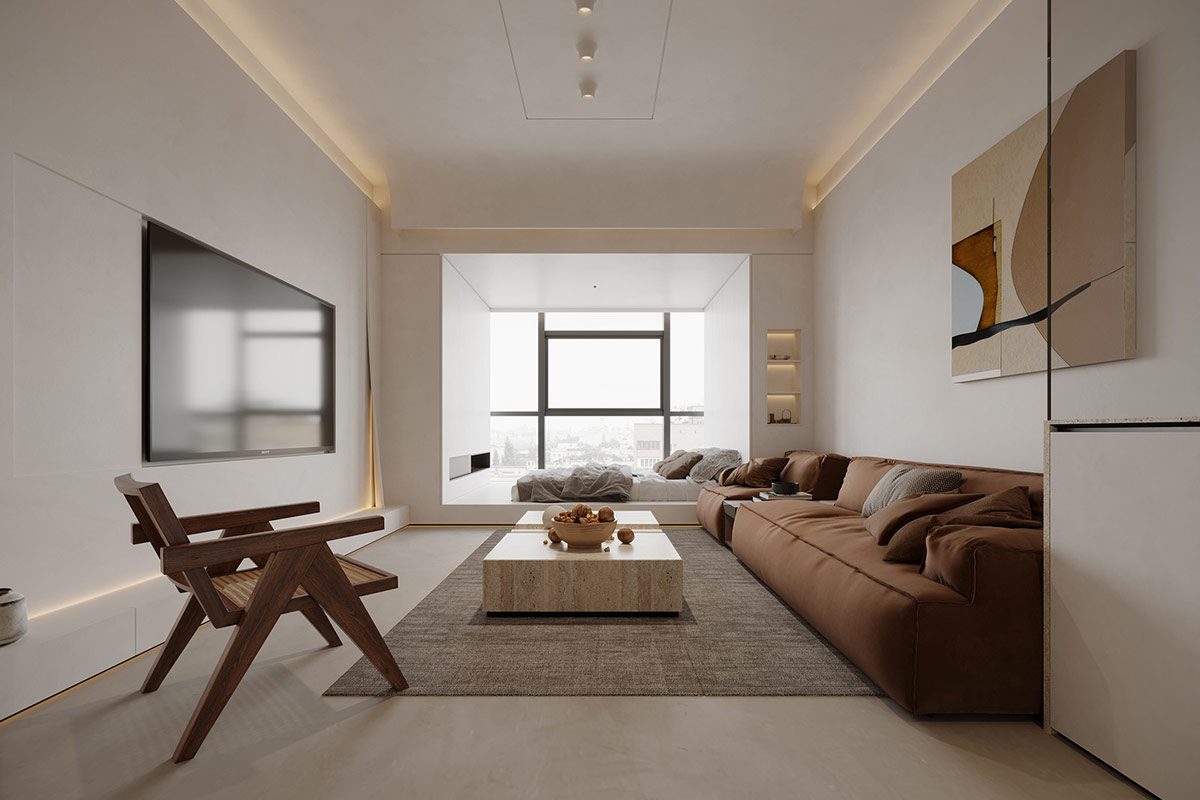 ý tưởng thiết kế căn hộ studio