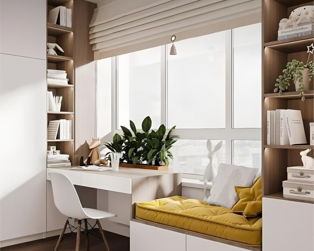 Bàn Làm Việc Cạnh Cửa Sổ 025S