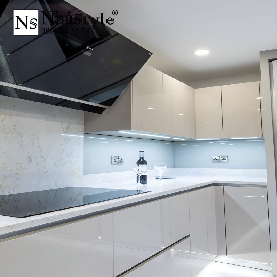 Tủ Bếp Acrylic Hiện Đại 134S