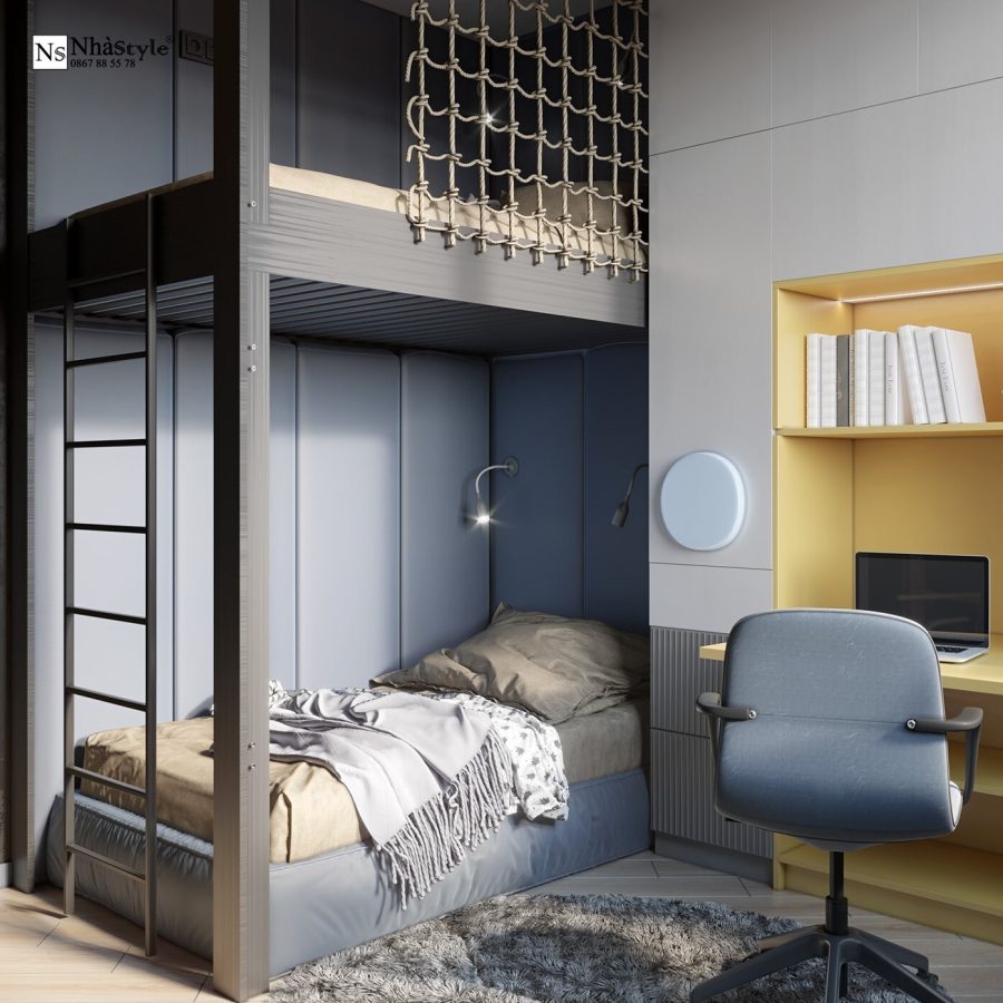 Giường Tầng Gỗ 231S