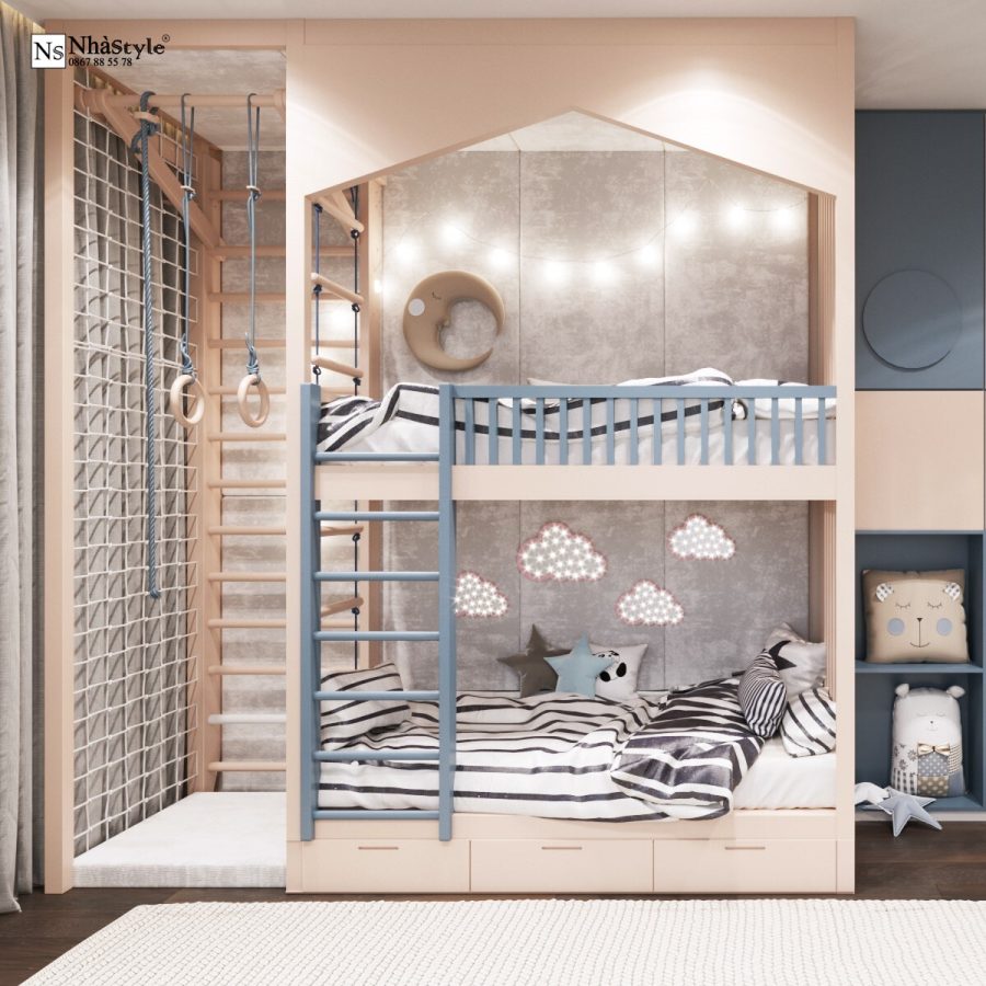 Giường Tầng Trẻ Em 234S