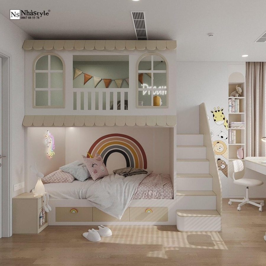 Giường Tầng Trẻ Em 236S