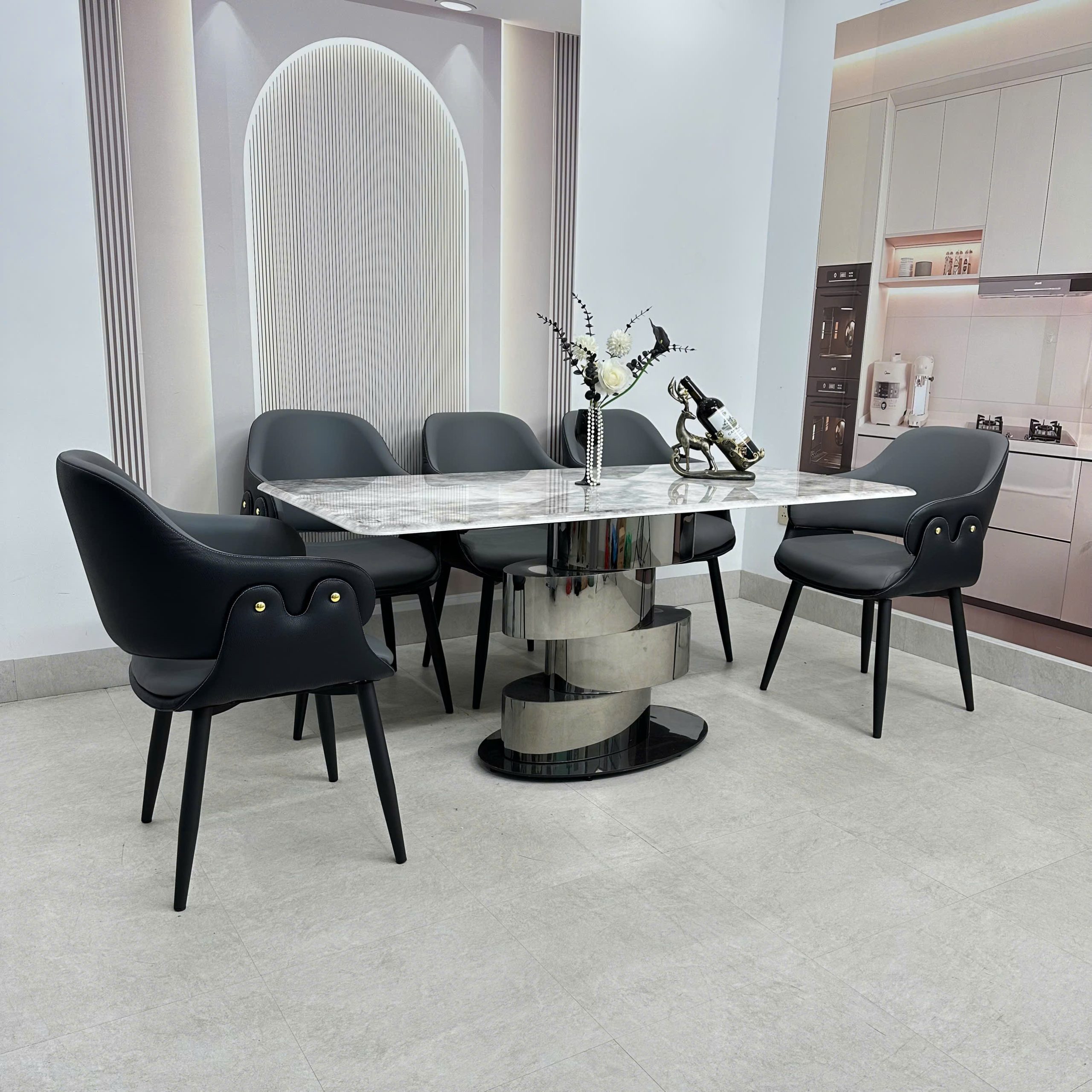 Bàn ăn hiện đại cao cấp 464s