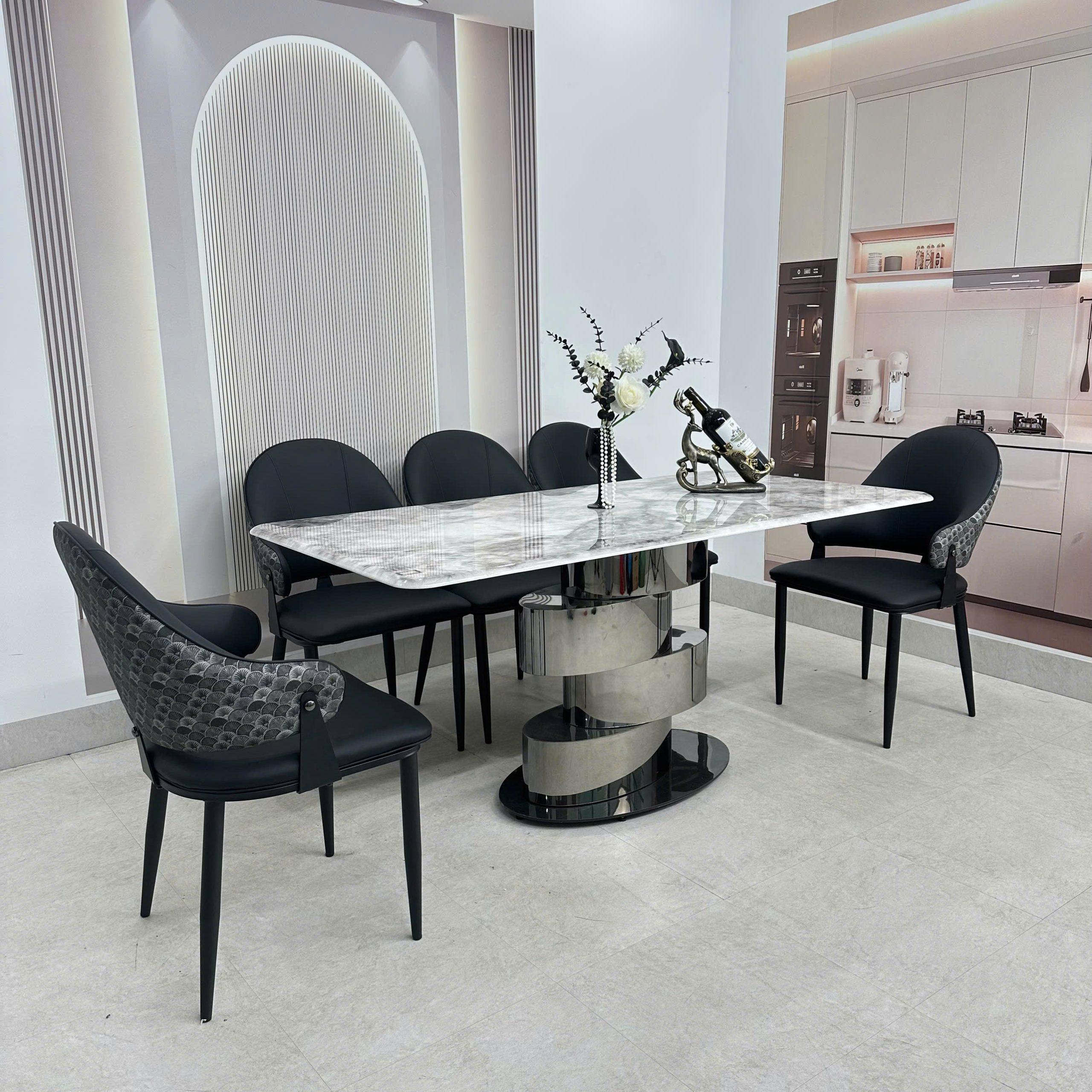 Bàn ăn hiện đại cao cấp 465s