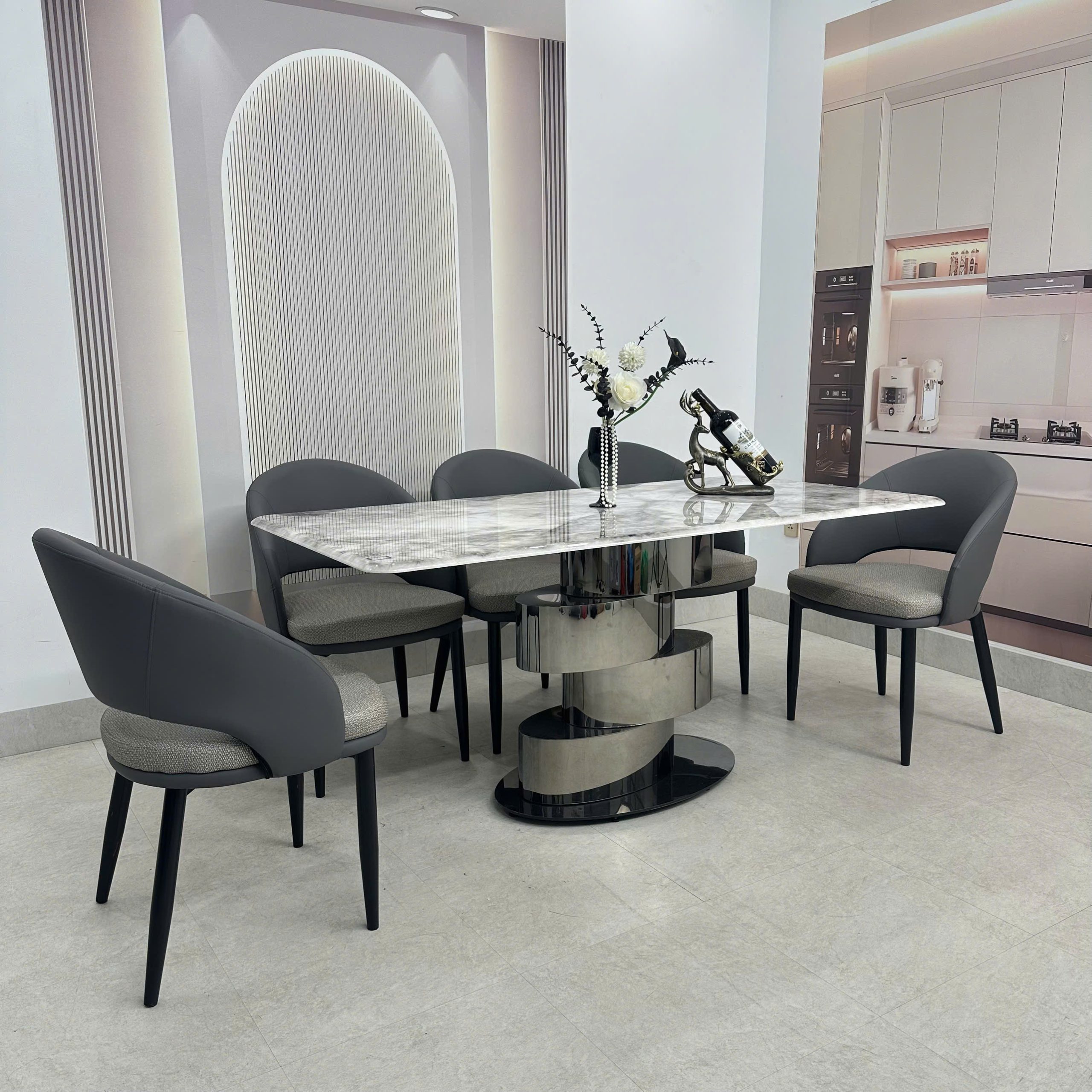 Bàn ăn hiện đại cao cấp 467s